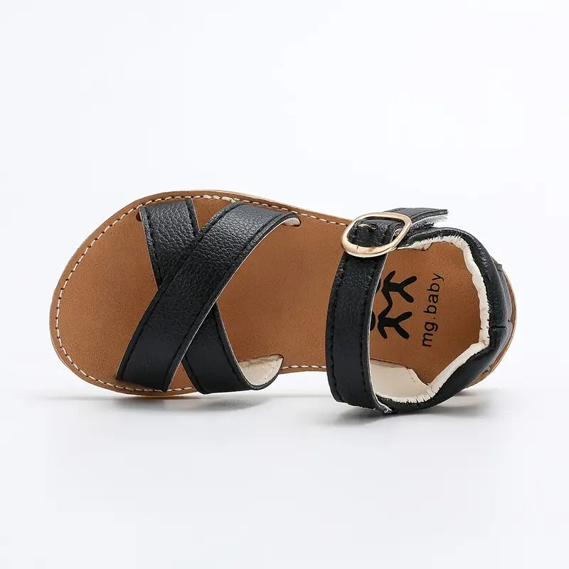 Sandalias de Cuero Elegantes y Duraderas para Bebés y Niños