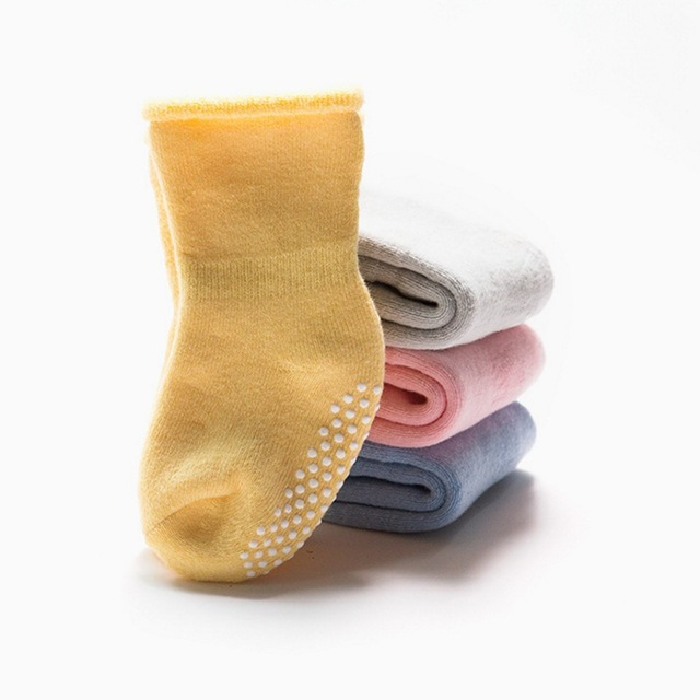 Calcetines de Algodón Gruesos para Bebé - Otoño e Invierno