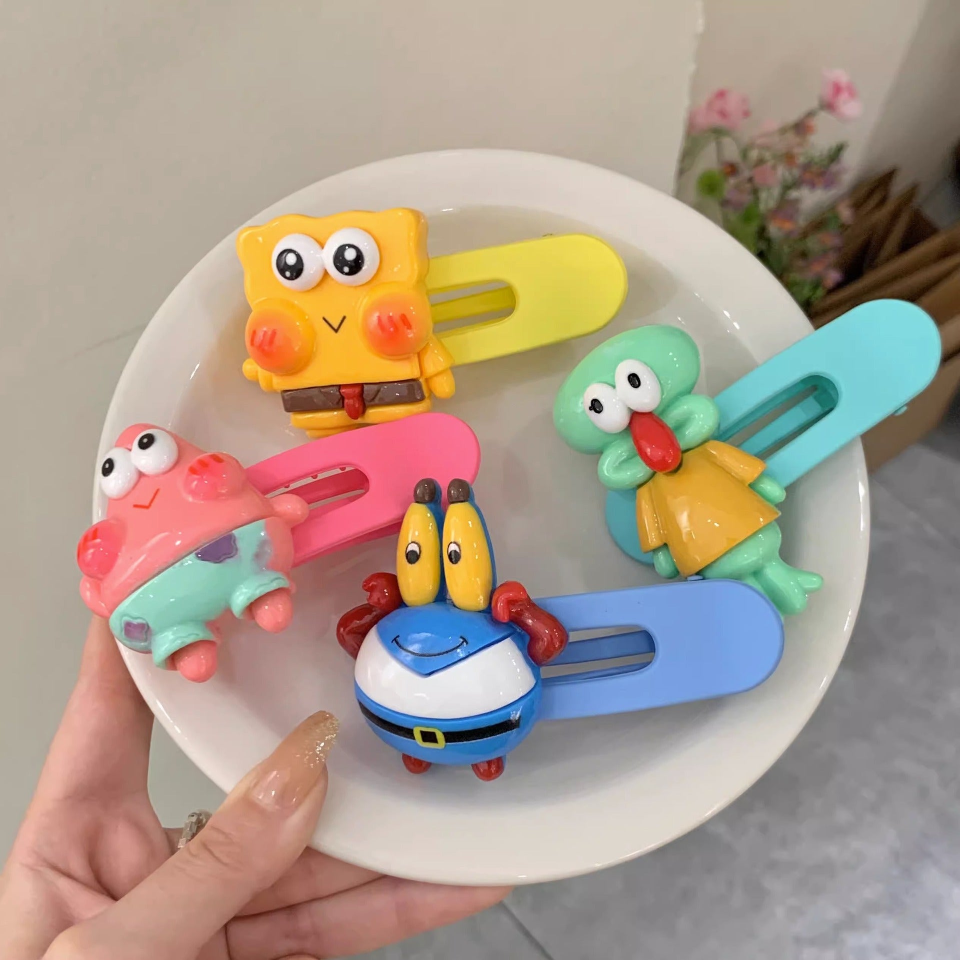 Horquilla con Estrella de Bob Esponja para Niñas