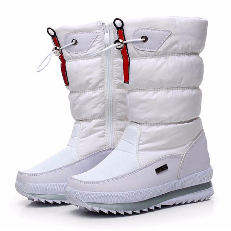 Botas de Nieve Impermeables y Abrigadas para Mujer (Tallas Grandes)