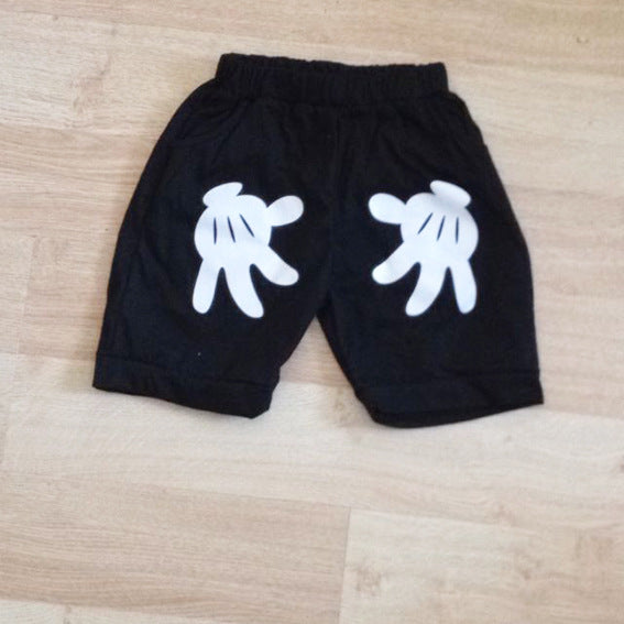 Conjunto de Manga Corta de Mickey Mouse para Niños