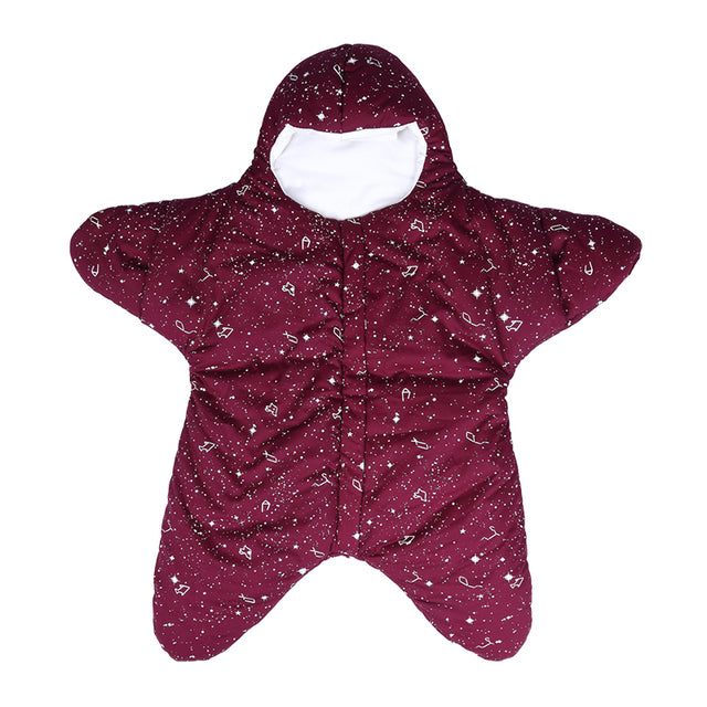 Saco de Dormir Manta para Bebé con Diseño de Estrella de Mar para Invierno