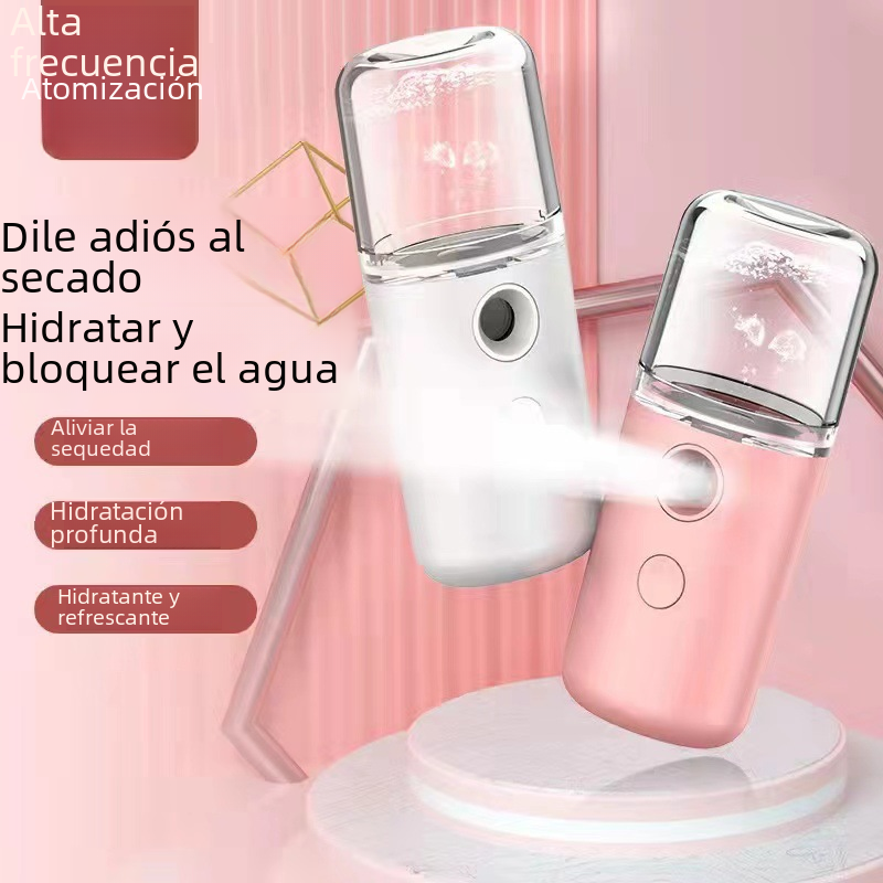 Nebulizador Facial Hidratante Portátil Recargable por USB