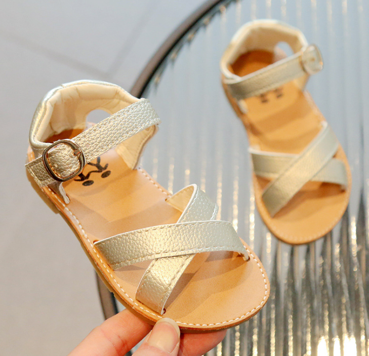 Sandalias de Cuero Elegantes y Duraderas para Bebés y Niños