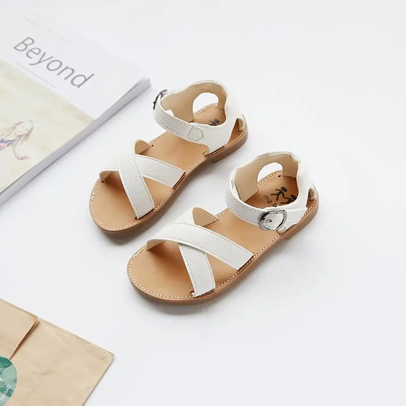 Sandalias de Cuero Elegantes y Duraderas para Bebés y Niños