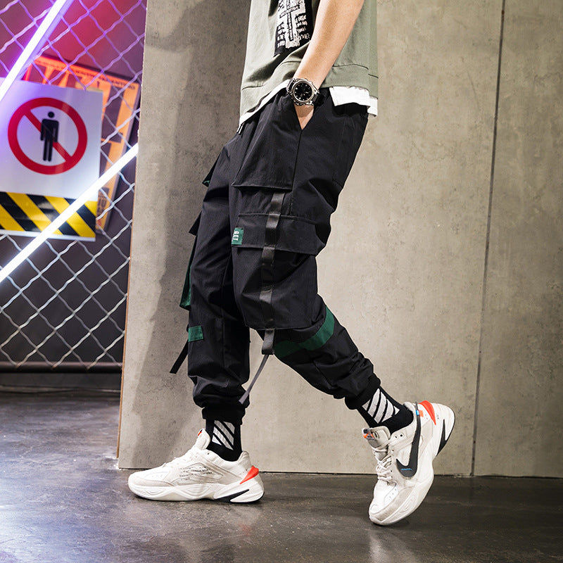 Pantalones Deportivos Cargo de Corte Holgado