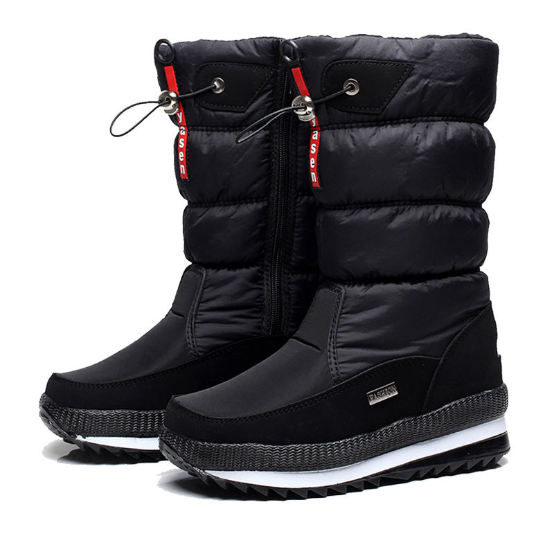 Botas de Nieve Impermeables y Abrigadas para Mujer (Tallas Grandes)