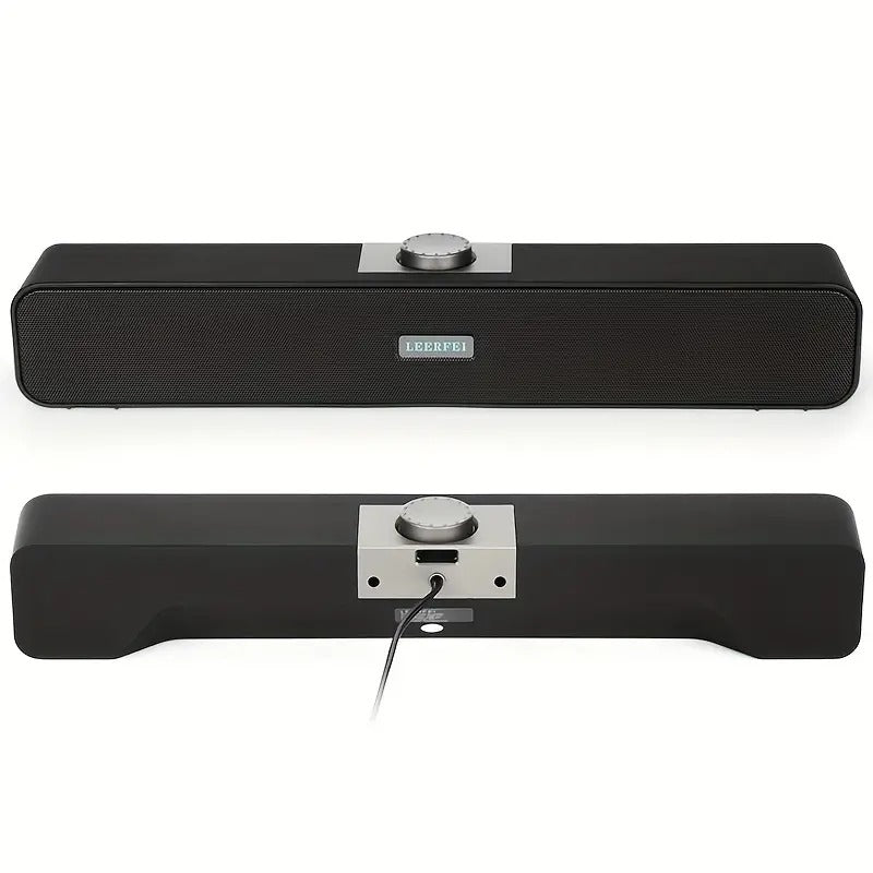 Barra de Sonido Mini Estéreo USB con Cable para PC