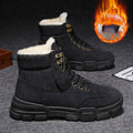 Zapatos Cálidos de Algodón y Terciopelo Grueso a la Moda para Hombre