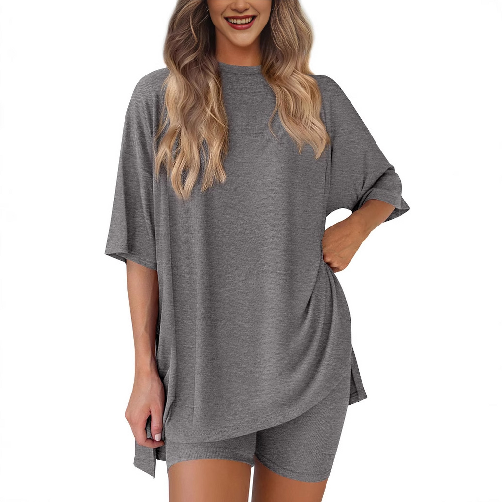 Conjunto Casual 2 Piezas: Camiseta Manga Corta + Short (Unisex)