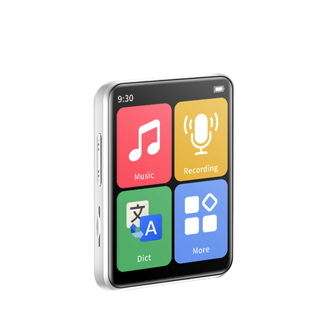 Reproductor MP3 Bluetooth Mini Portátil con Pantalla Táctil