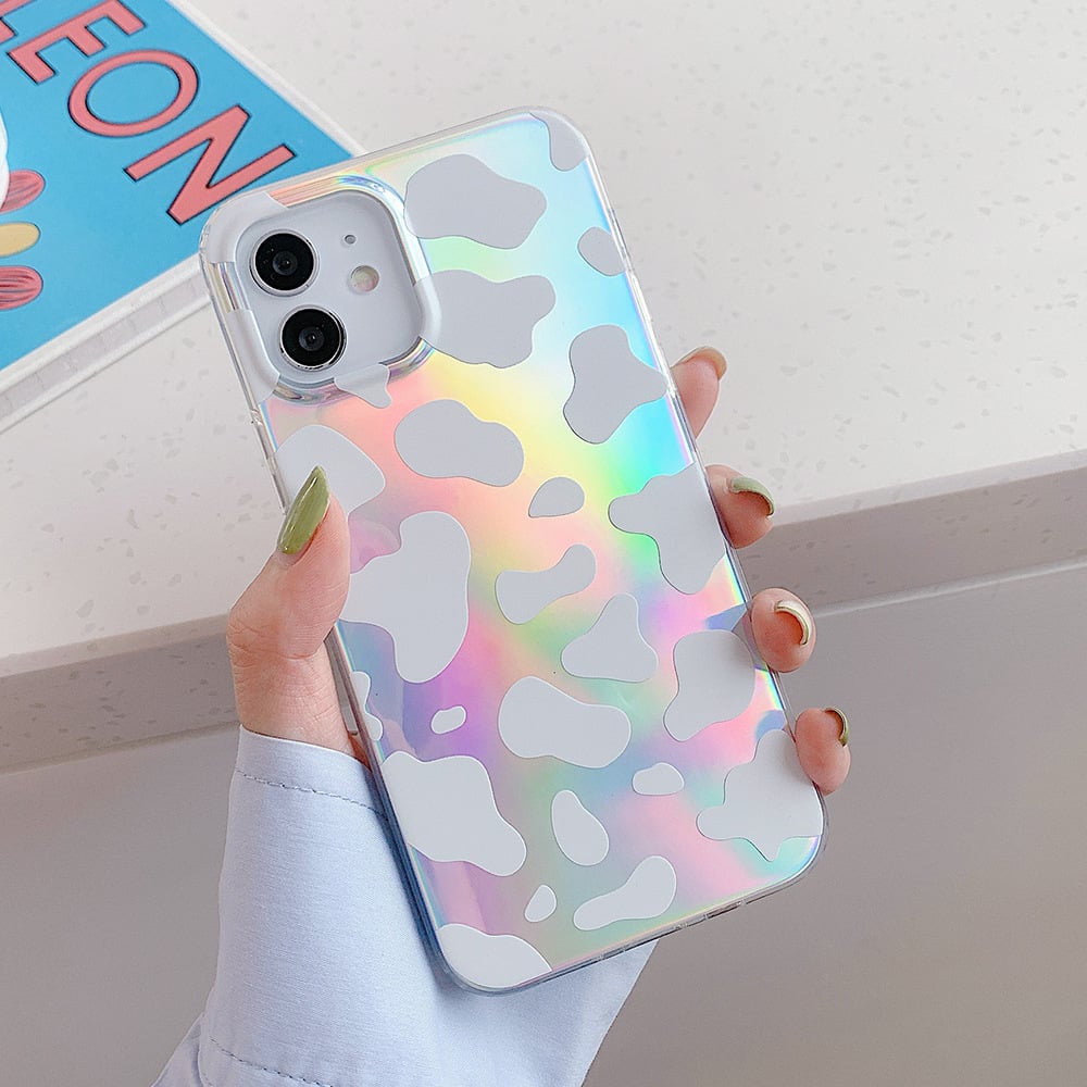 Funda con Estampado Láser de Cebra y Leopardo a Doble Cara