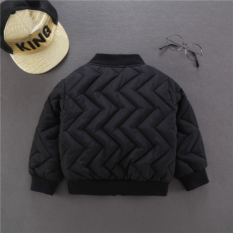 Chaquetas de Béisbol de Algodón para Niños - Otoño e Invierno
