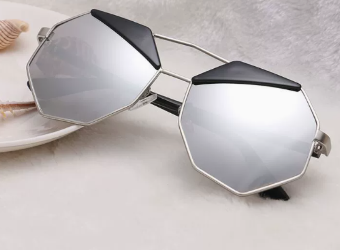 Gafas de Sol Poligonales a la Moda para Hombre y Mujer