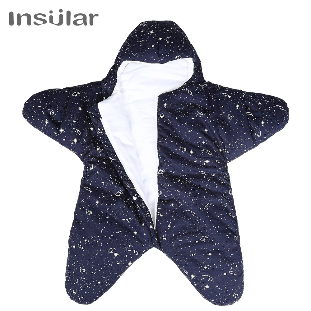 Saco de Dormir Manta para Bebé con Diseño de Estrella de Mar para Invierno