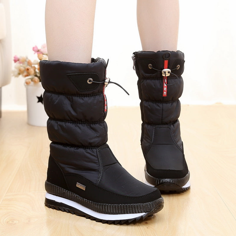 Botas de Nieve Impermeables y Abrigadas para Mujer (Tallas Grandes)