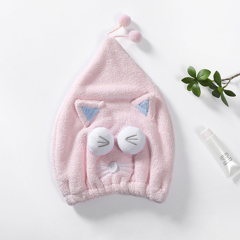 Gorro Secador de Pelo con Diseño de Caricatura para Mujer