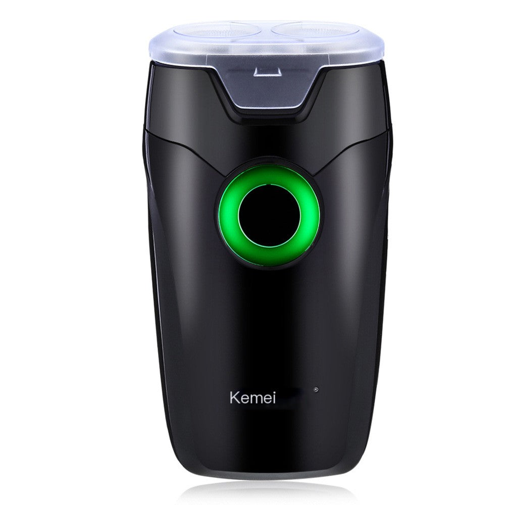 Afeitadora Eléctrica Rotativa de Doble Cabezal KM-202A